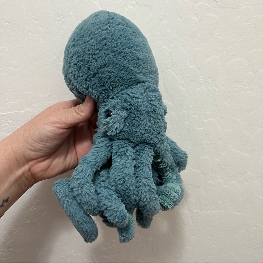 Jellycat Sol The Squid Plush Retired 9”
